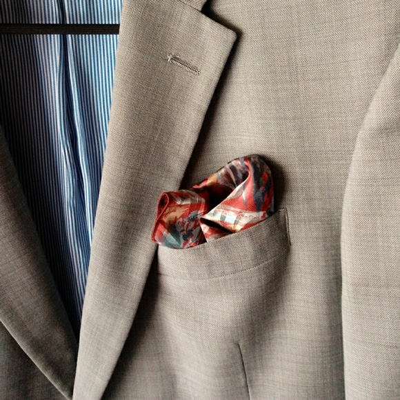Mens pocket square - Picture 2 of 3